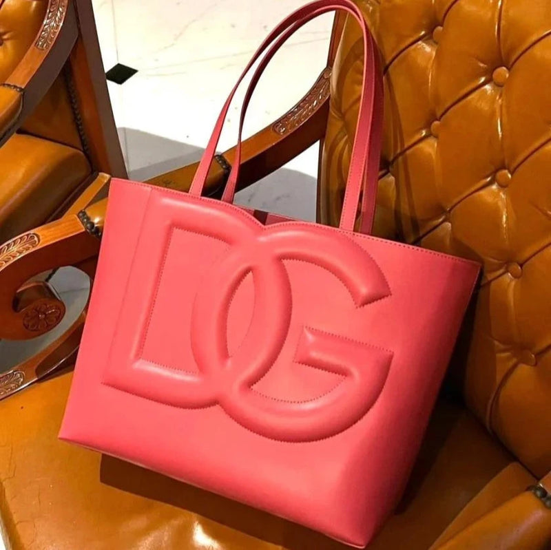 Classic Leather D&G Logo Bag