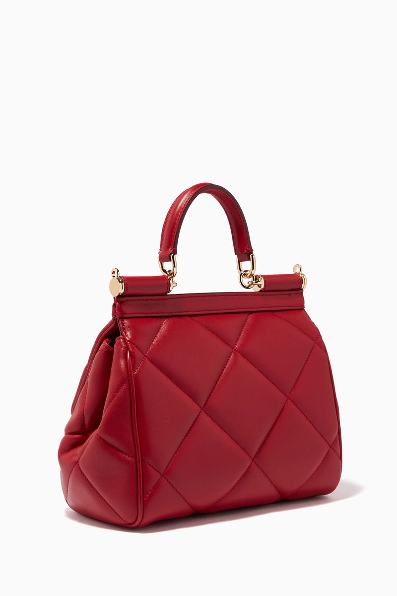 D&G Miss Sicily Bag in Aria Matelassé Calfskin