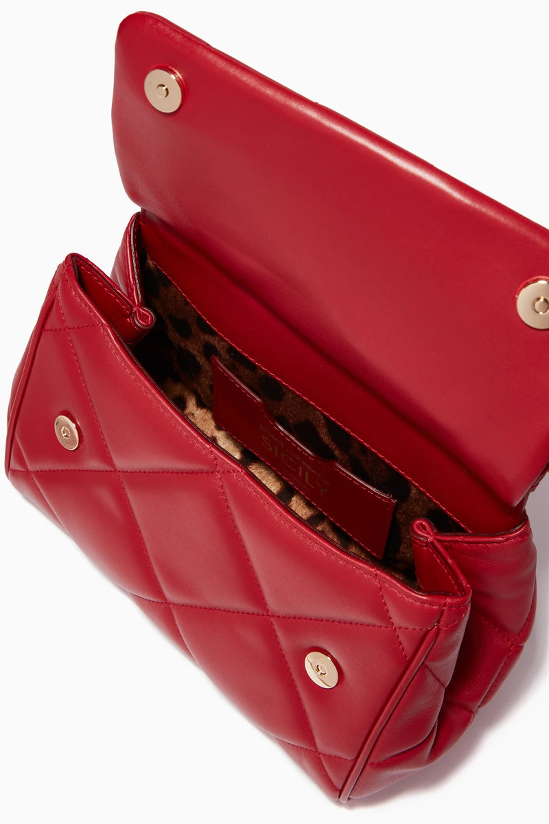 D&G Miss Sicily Bag in Aria Matelassé Calfskin