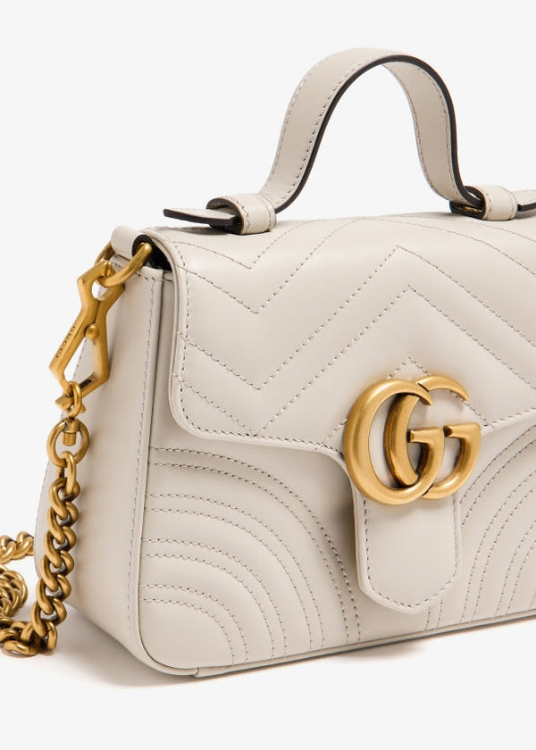 GG Marmont mini top handle bag