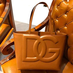 Classic Leather D&G Logo Bag