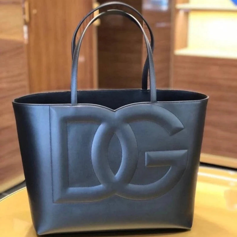 Classic Leather D&G Logo Bag