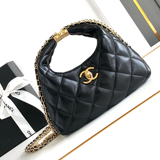 CC HOBO BAG BLACK