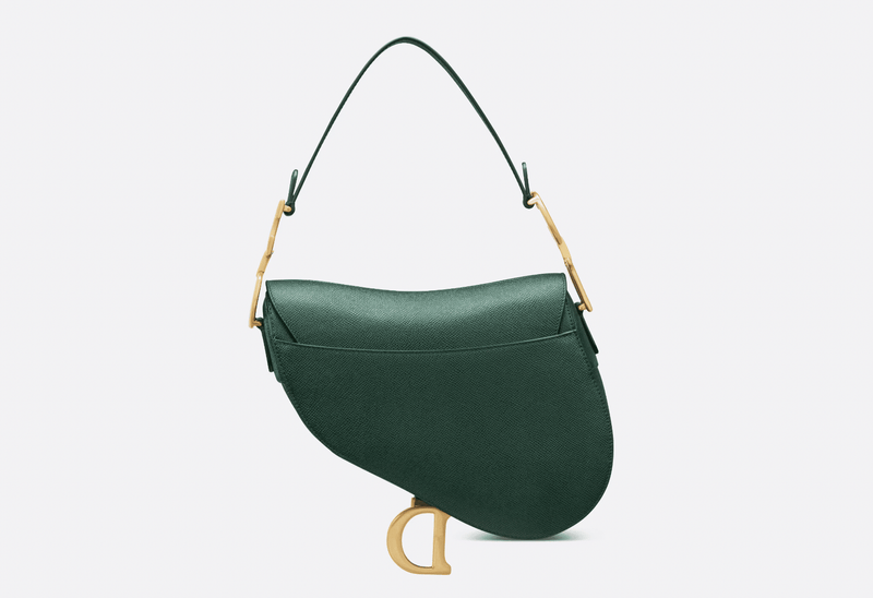 D Leather Saddle Shoulder Bag