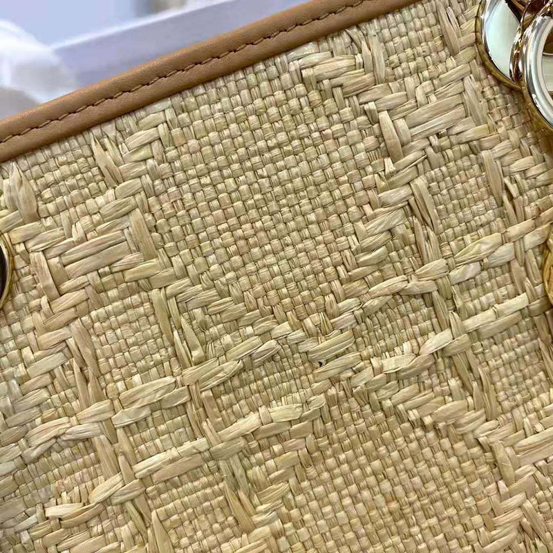 Medium Raffia Luxury Tote