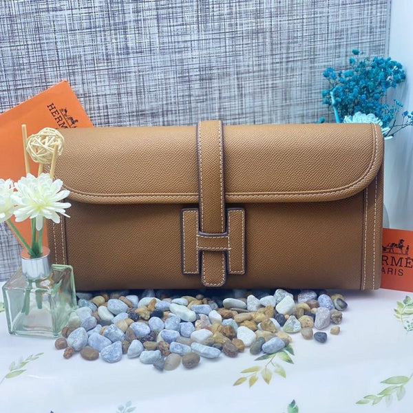 Hermes Jige Clutch Bag