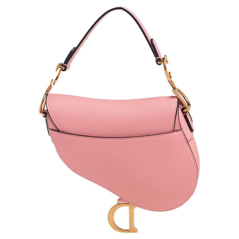 D Leather Saddle Shoulder Bag