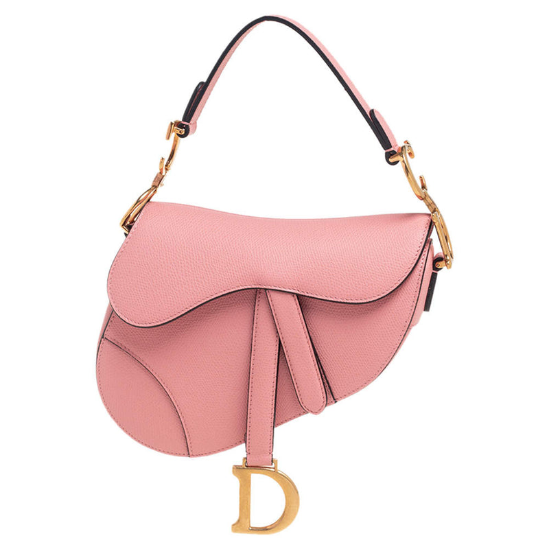 D Leather Saddle Shoulder Bag