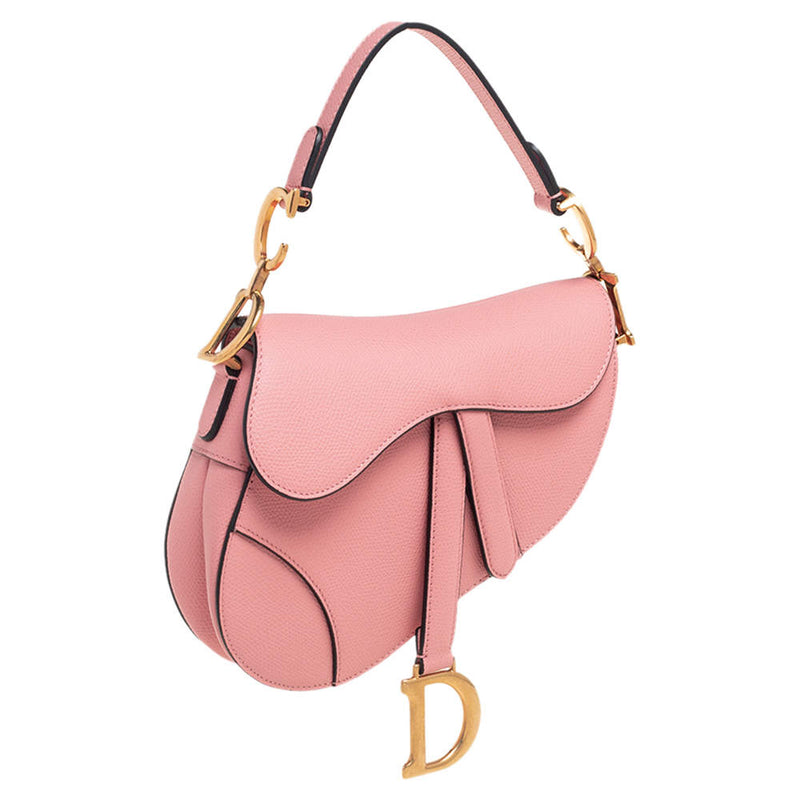 D Leather Saddle Shoulder Bag